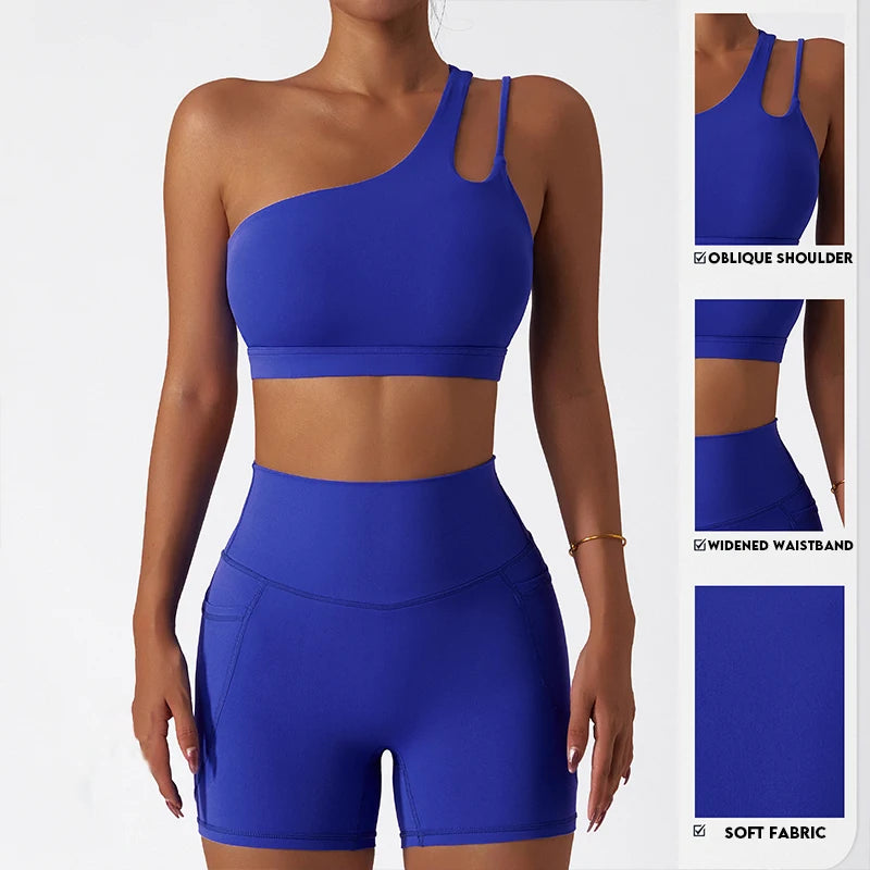 Women's Stretch Yoga Bra with Chest Pad - Versatile Sports Bra and Fitness Tank Top