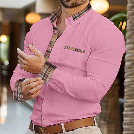 Loose Casual New Long Sleeve Shirt Coat For Men