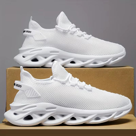 Unisex Casual Sports Shoes Breathable Lightweight Sneakers Outdoor, Black Running Shoes Athletic Jogging Tennis Walking Shoes