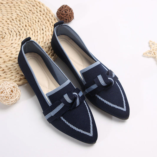 Ladies fashion flat pointed Shoes