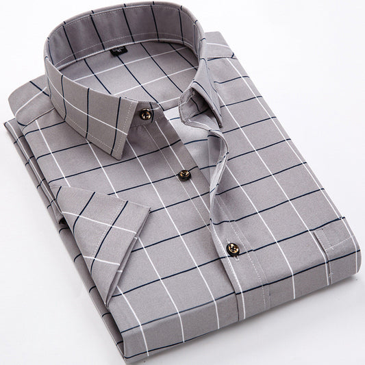 Printed Youth Half-sleeved Thin Shirt