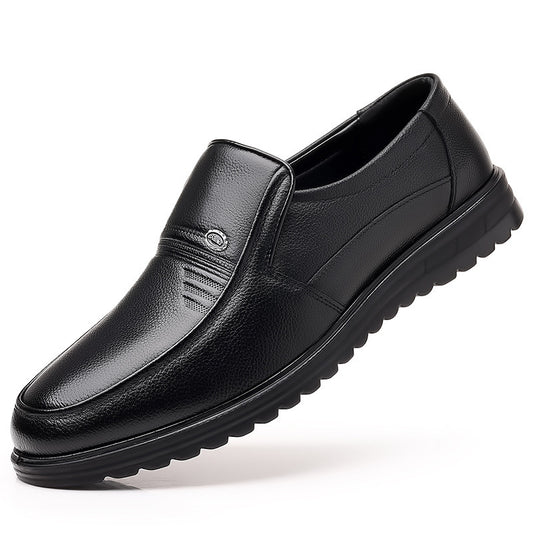 Men's Business Casual Non-slip Soft Leather Soft Sole Shoes