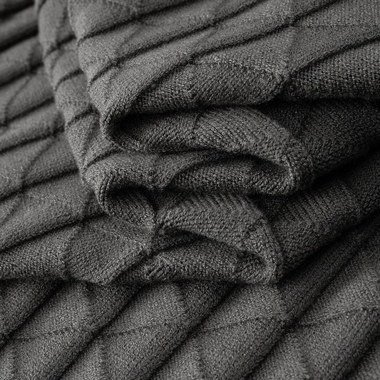 Men'S plus Size Knitted Sweater Loose round Neck Bottoming Shirt