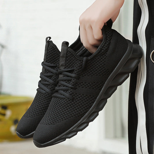 Unisex running casual breathable plus size shoes