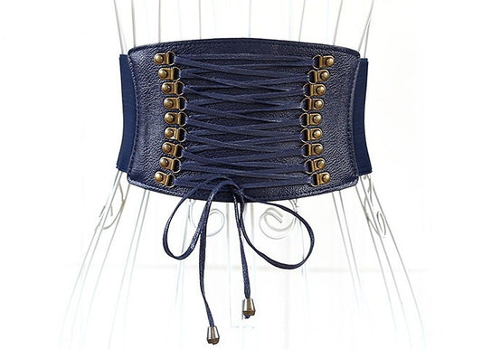 super wide waist women fashion elastic elastic fringed wide belt decorative skirt accessories