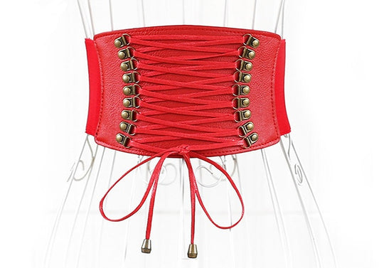super wide waist women fashion elastic elastic fringed wide belt decorative skirt accessories