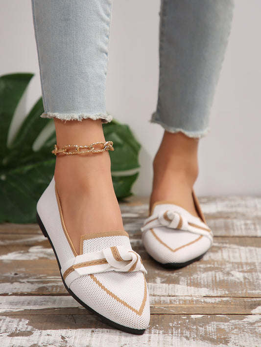 Ladies fashion flat pointed Shoes