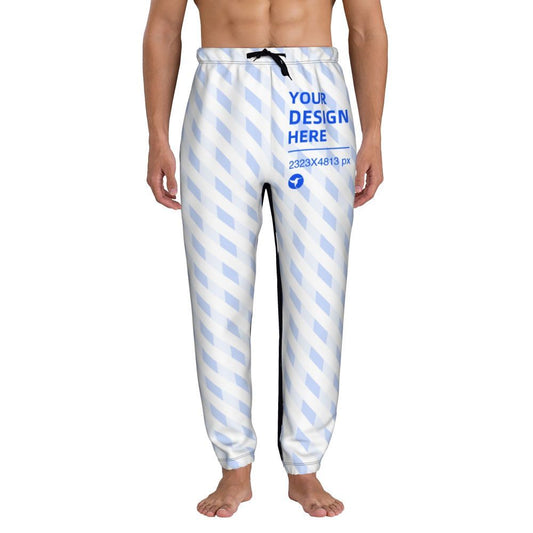 POD Fitness Running Soft And Comfortable Men's Printed Sweatpants