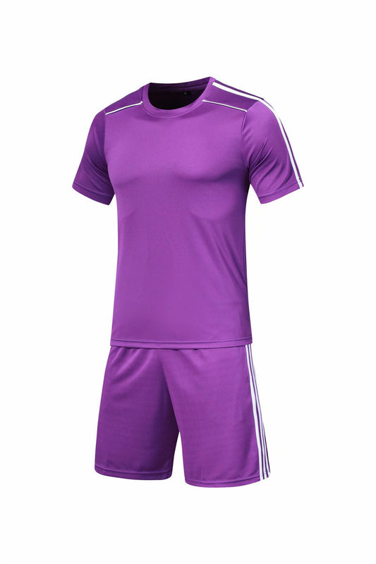 POD Men's And Women's Casual Short-sleeved Shorts Suit