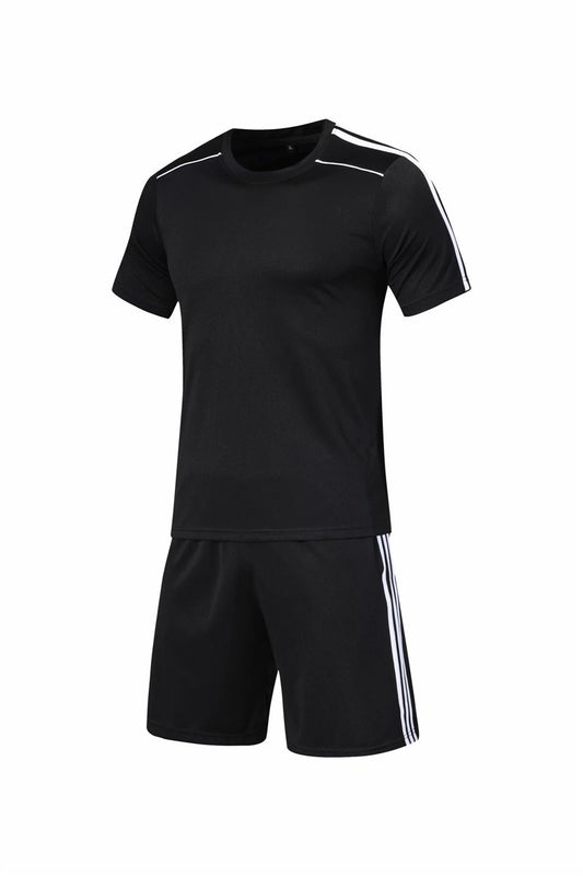 POD Men's And Women's Casual Short-sleeved Shorts Suit