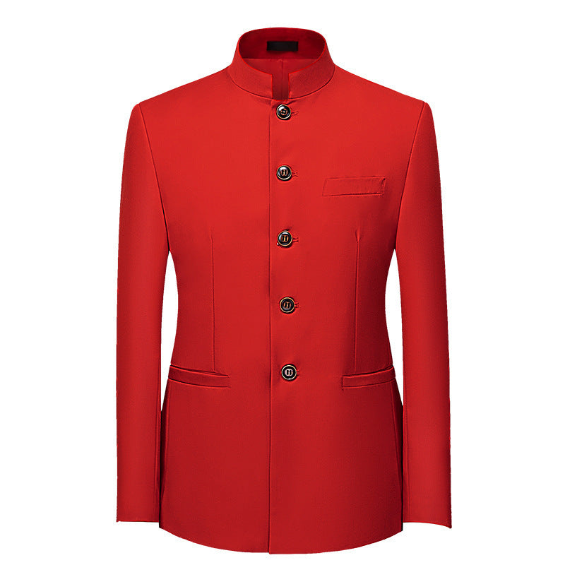 Men's Business Casual Plus Size Small Suit Jacket