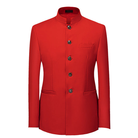 Men's Business Casual Plus Size Small Suit Jacket