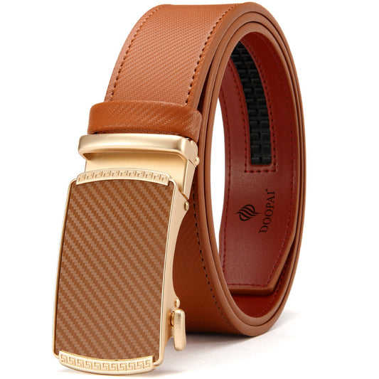 Men's Belt Buckle Leather