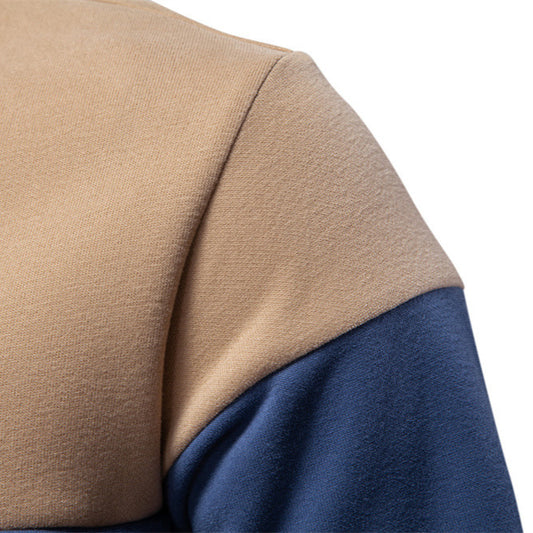 Brand New Men's Casual Long-sleeved Polo Collar Sweater