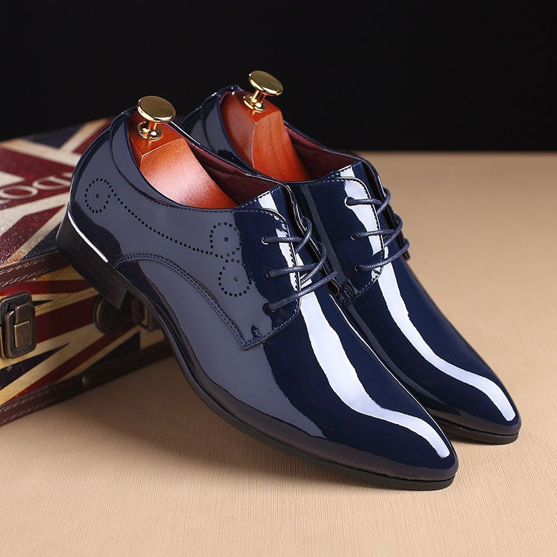 Men Leather Shoes Men Business Shoes