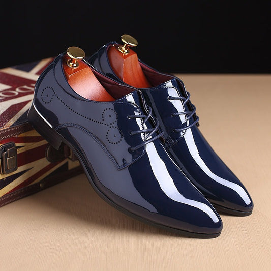 Men Leather Shoes Men Business Shoes