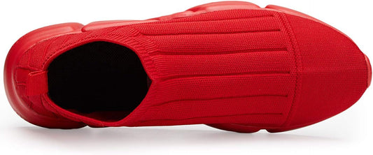 Mens Sneakers Gym Breathable Tennis Running Walking Slip on Shoes
