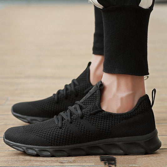 Unisex running casual breathable plus size shoes