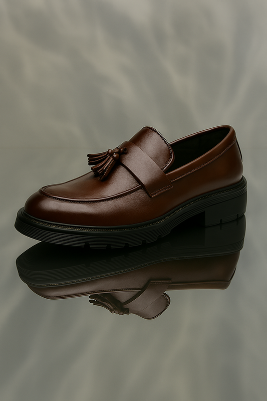 Luxury Brand Shoes Men Fashion plus Size 46 Soft Moccasins Men Loafers High Quality Leather Tassel Shoes Men Flats Driving Shoe.