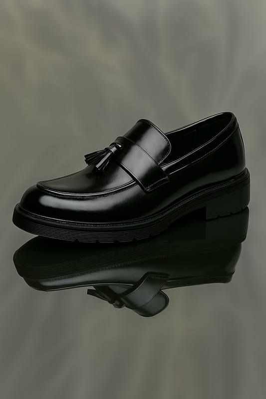 Luxury Brand Shoes Men Fashion plus Size 46 Soft Moccasins Men Loafers High Quality Leather Tassel Shoes Men Flats Driving Shoe.