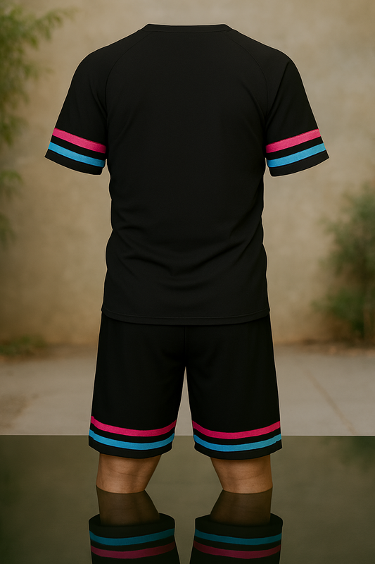 2025 New Men's T-Shirts ( Miami NO.3 Printed Casual Sports Adult Basketball Jersey Jogging Set)