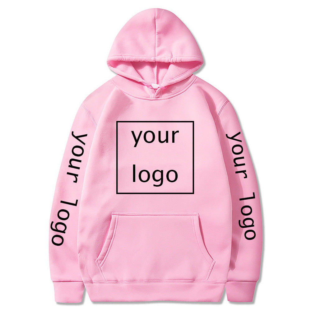 POD Graphic Printed Fleece Hoodie For Men And Women