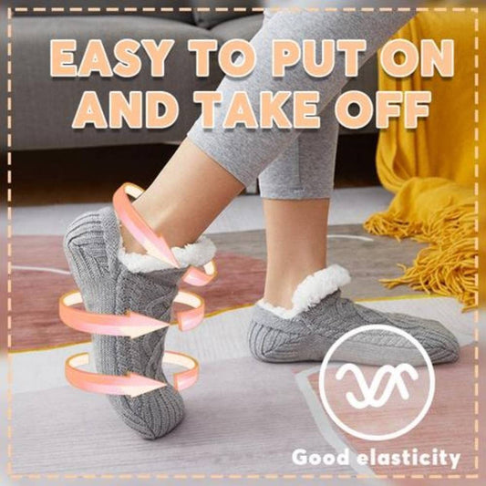 Winter Woolen Socks Women Thicken Warm Home Bedroom Socks Slippers
