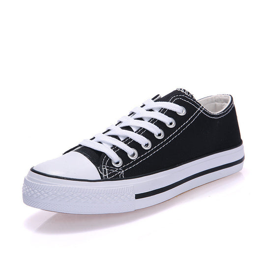 American Unisex Basic Vulcanized Rubber Top Canvas Shoes