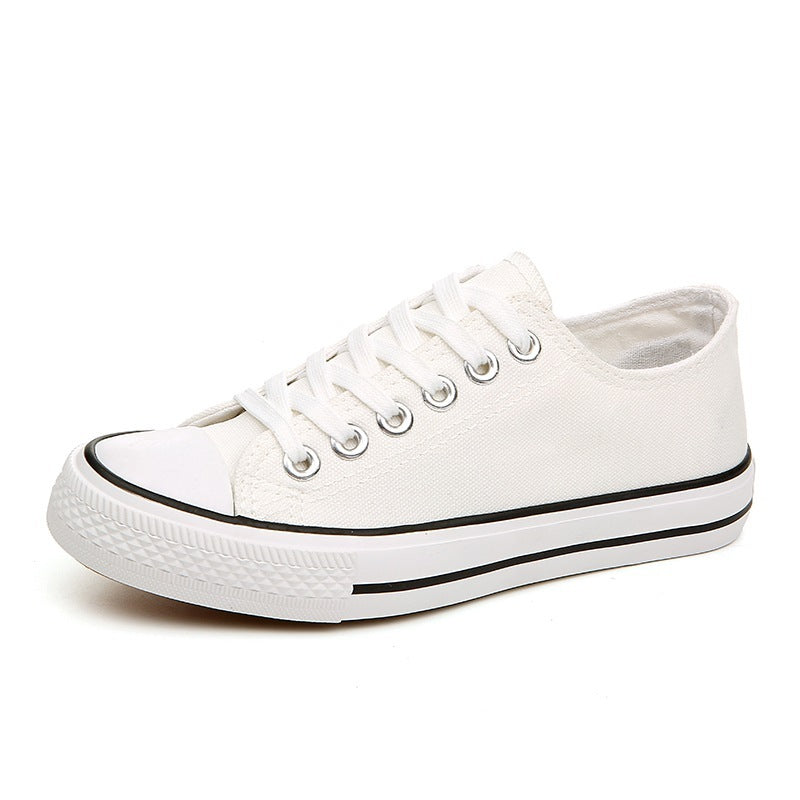 American Unisex Basic Vulcanized Rubber Top Canvas Shoes