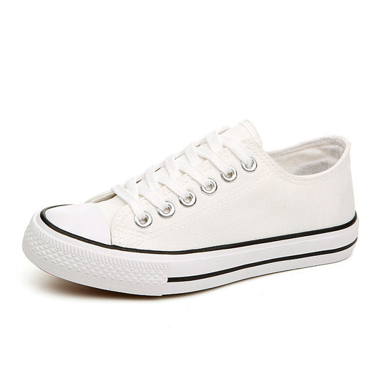 American Unisex Basic Vulcanized Rubber Top Canvas Shoes