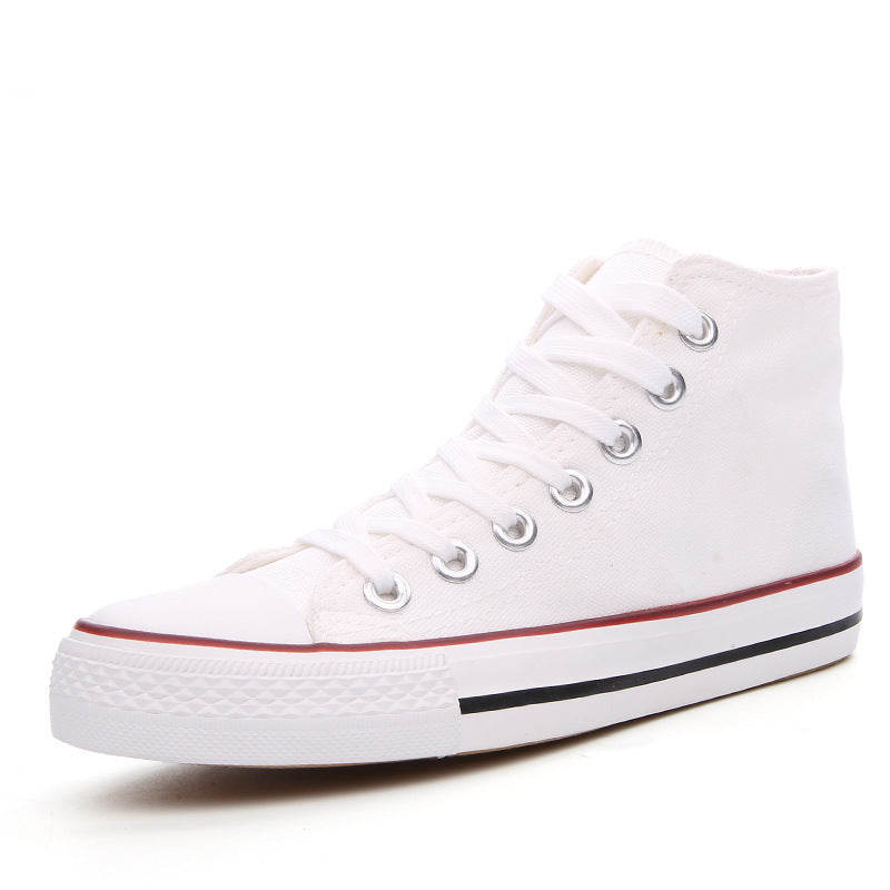 American Unisex Basic Vulcanized Rubber Top Canvas Shoes