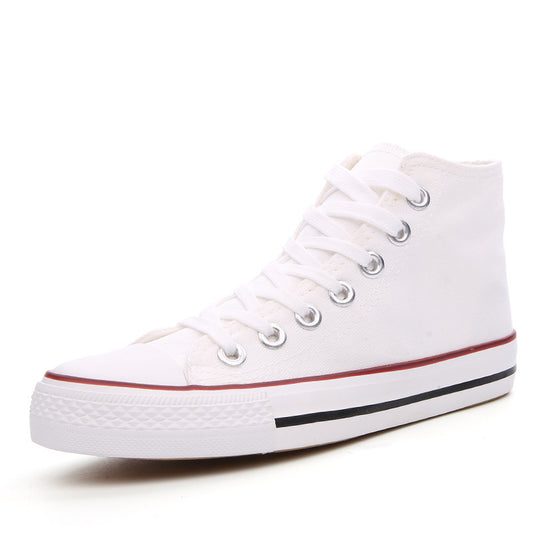 American Unisex Basic Vulcanized Rubber Top Canvas Shoes