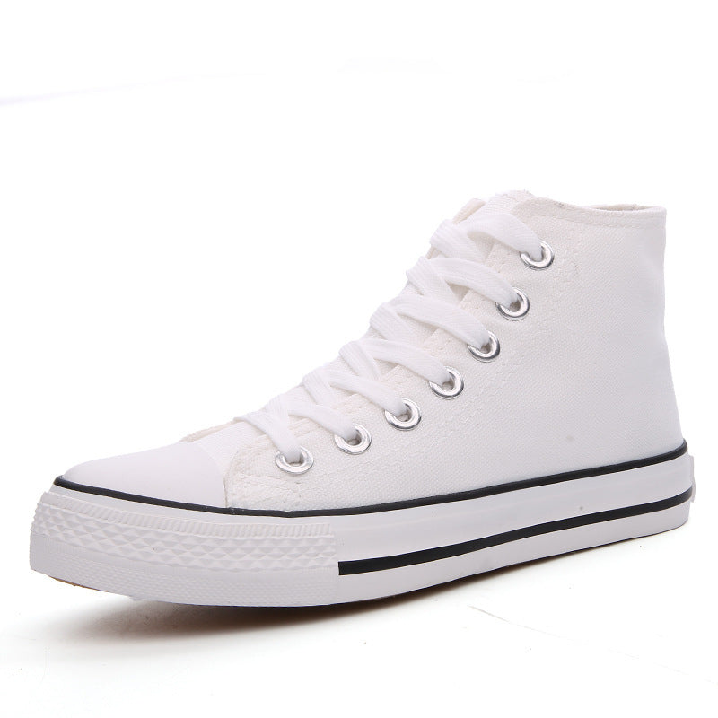 American Unisex Basic Vulcanized Rubber Top Canvas Shoes