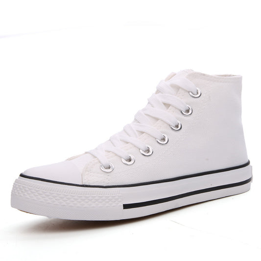 American Unisex Basic Vulcanized Rubber Top Canvas Shoes
