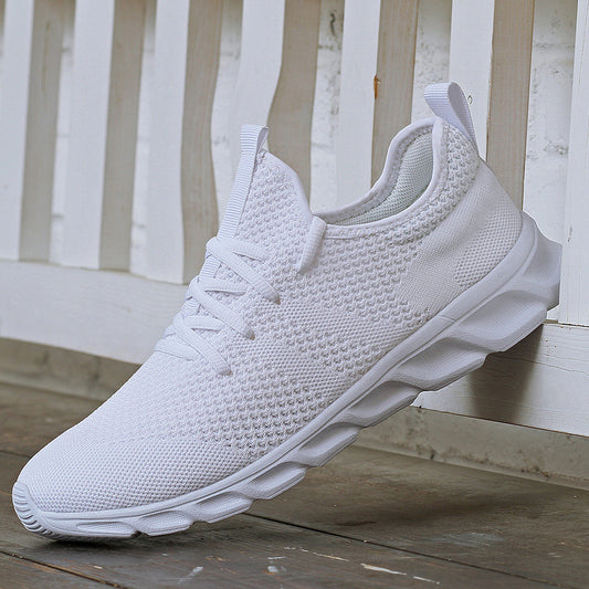 Unisex running casual breathable plus size shoes