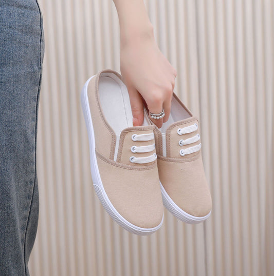 Slip-on Canvas Shoes Flat Men& Women