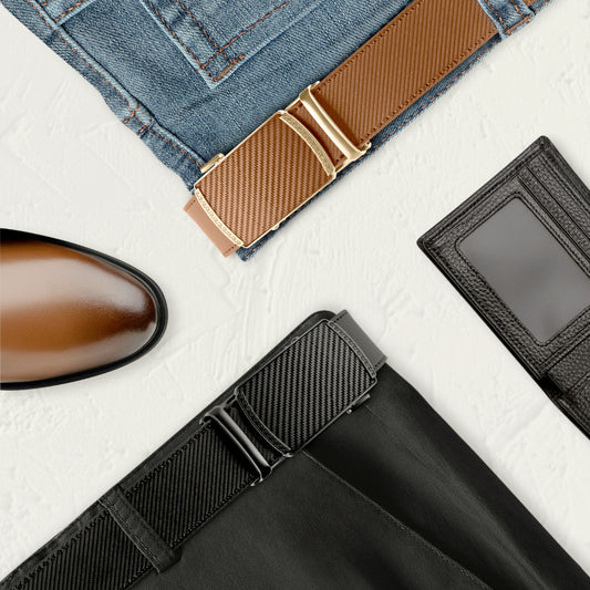 Men's Belt Buckle Leather