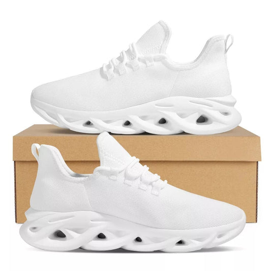 POD Pattern Plus Size Breathable Sports Shock Absorption Running Shoes