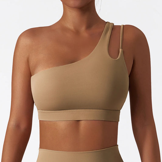 Women's Stretch Yoga Bra with Chest Pad - Versatile Sports Bra and Fitness Tank Top