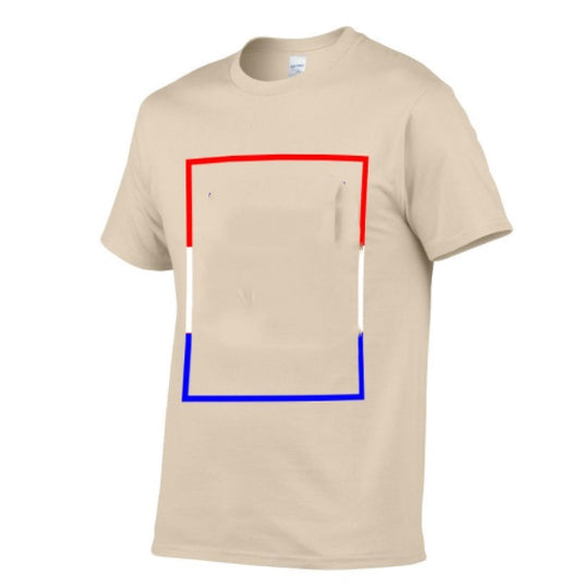 POD Cotton European And American Large Size Foreign Trade T Shirt
