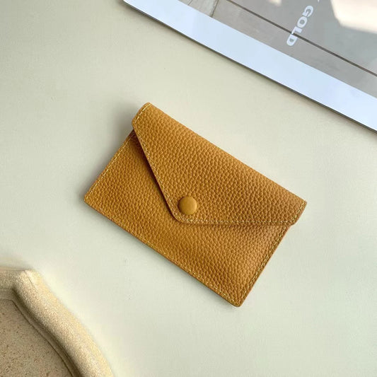 Custom  Small Wallet Fashion Luxury Personalize Name Envelope Card Holder Purse,  Gift