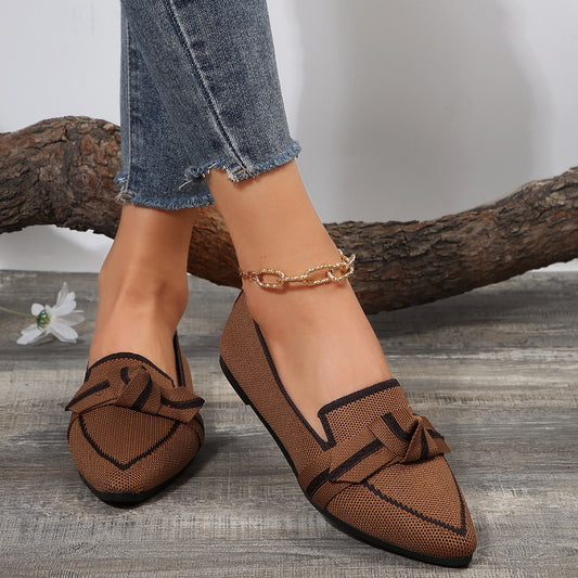 Ladies fashion flat pointed Shoes