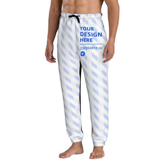 POD Fitness Running Soft And Comfortable Men's Printed Sweatpants