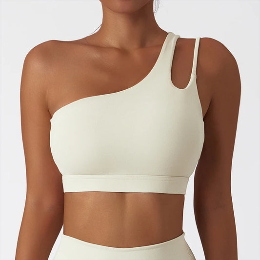 Women's Stretch Yoga Bra with Chest Pad - Versatile Sports Bra and Fitness Tank Top