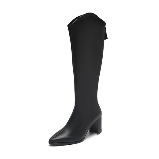 Females Fashion Personality Pointed Toe Long Boots Women