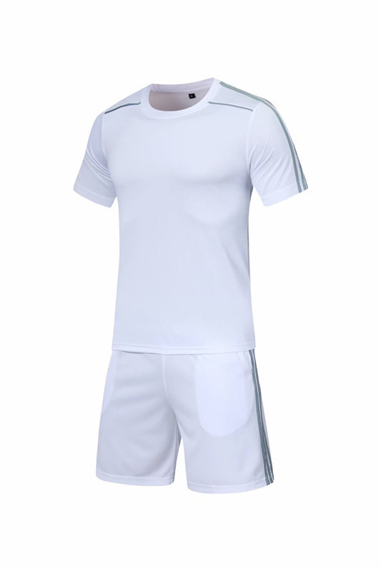 POD Men's And Women's Casual Short-sleeved Shorts Suit