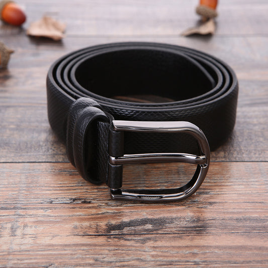 Fashion Men's Business Belt 2025 New Creative Gifts Belt Laser Logo Factory Wholesale