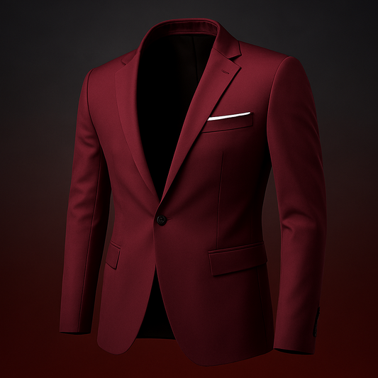Solid Color Suit Youth Fashion Slim-fitting Men's Clothing Autumn New Men's Casual