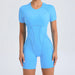 Women's Backless Scrunch Booty Jumpsuit – Gym, Yoga & Fitness Sportswear Set