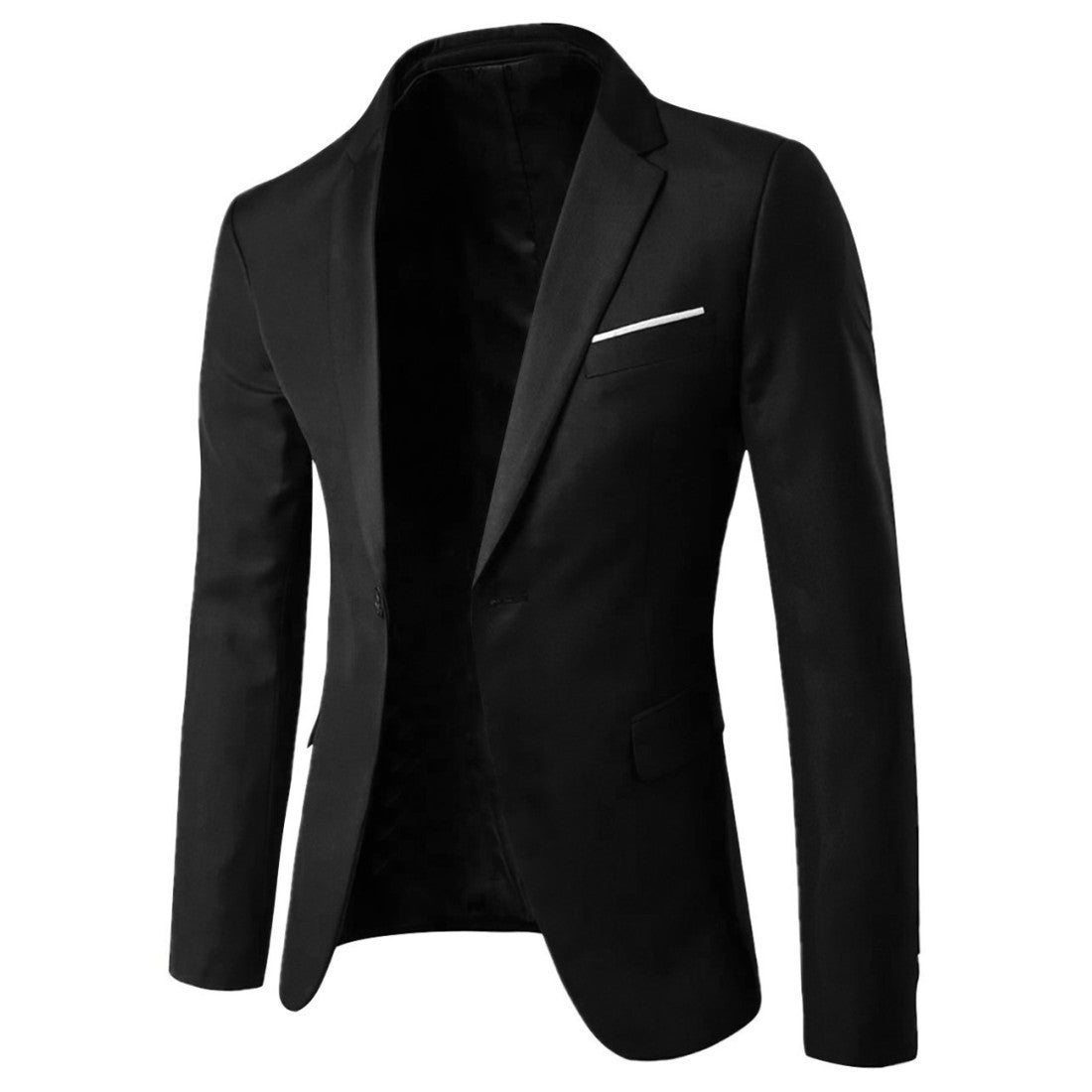Solid Color Suit Youth Fashion Slim-fitting Men's Clothing Autumn New Men's Casual